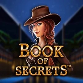 Book of Secrets logo by SYNOT Games Slimking Casino