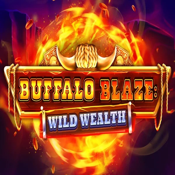 Official Slots logo: Buffalo Blaze Wild Wealth by OctoPlay at Slimking Casino