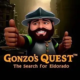 Gonzo's Quest game by NetEnt – logo hosted on Slimking Casino