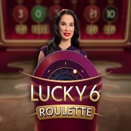Lucky 6 Roulette slot icon by Pragmatic Play, available at Slimking Casino