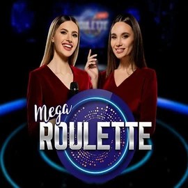 Mega Roulette logo – Live Casino by Pragmatic Play at Slimking Casino