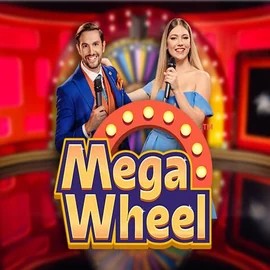 Official Live Casino logo: Mega Wheel by Pragmatic Play at Slimking Casino