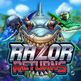 Razor Returns casino game by Push Gaming – featured logo at Slimking Casino