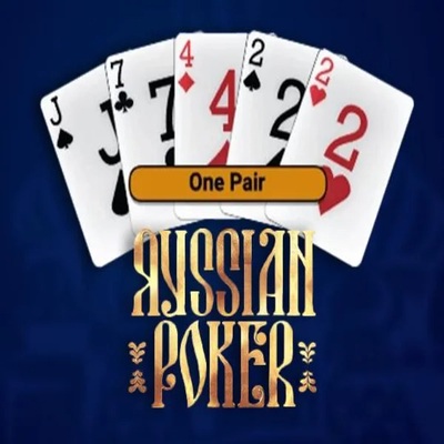 Russian Poker slot icon by OneTouch Games, available at Slimking Casino