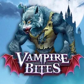 Vampire Bites logo – Slots by Amusnet Interactive at Slimking Casino