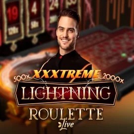 XXXtreme Lightning Roulette logo by Evolution at Slimking Casino
